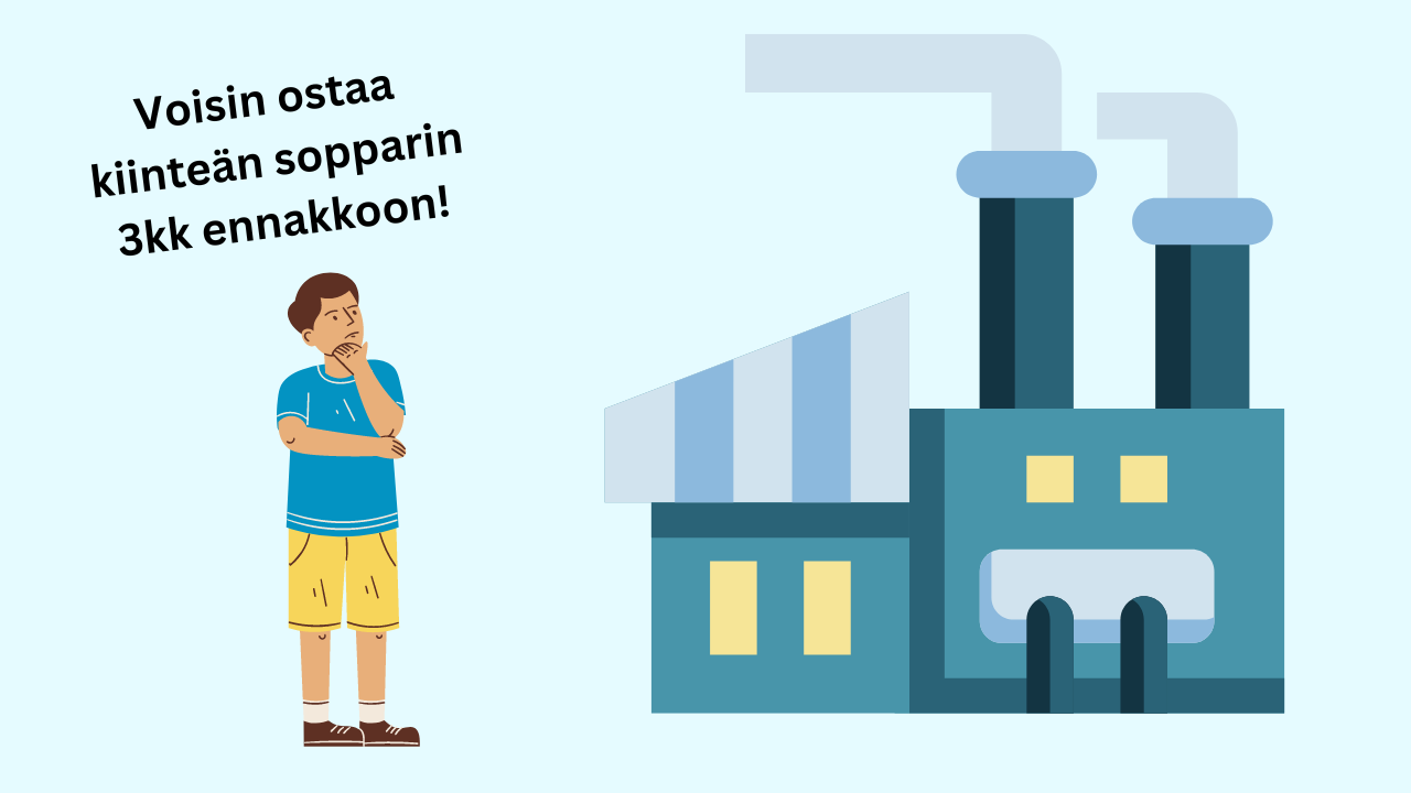 Hanki sähkösopimus ennakkoon | vertaile tästä